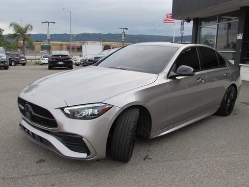 Used 2022 Mercedes-Benz C 300 Sedan w/ AMG Line w/ Night Package image 2