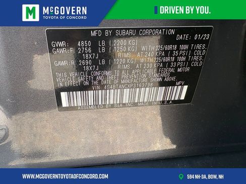 Used 2023 Subaru Outback Limited AWD/4WD image 43