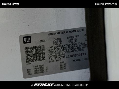 Used 2024 Chevrolet Tahoe High Country image 15