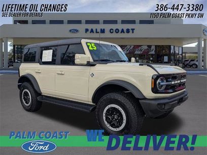 Certified 2025 Ford Bronco Outer Banks w/ Sasquatch Package