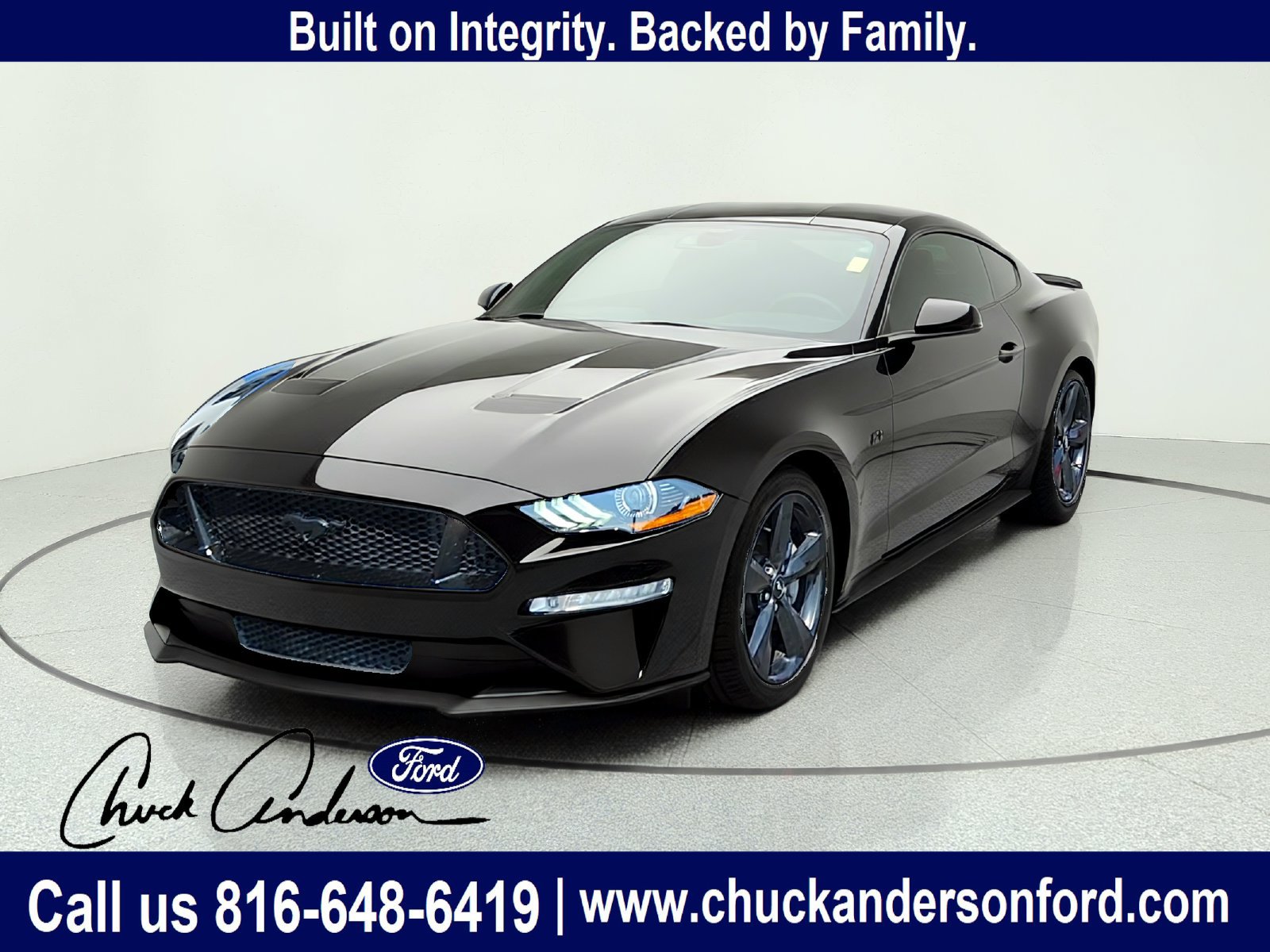 Used 2021 Ford Mustang GT Premium w/ Black Accent Package RWD image 1