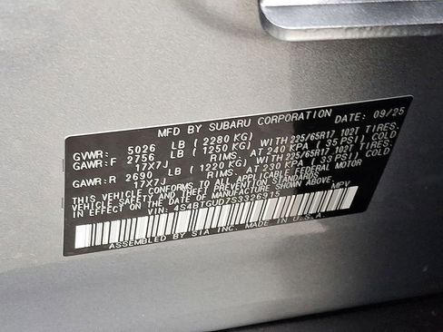 New 2025 Subaru Outback Wilderness image 18