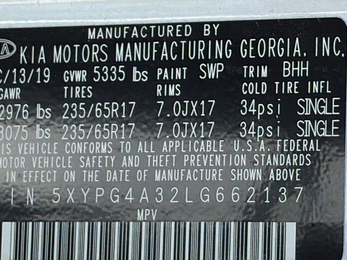 Used 2020 Kia Sorento LX w/ LX I4 Convenience Package image 30