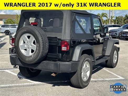 Used 2017 Jeep Wrangler Sport w/ Quick Order Package 24S image 7