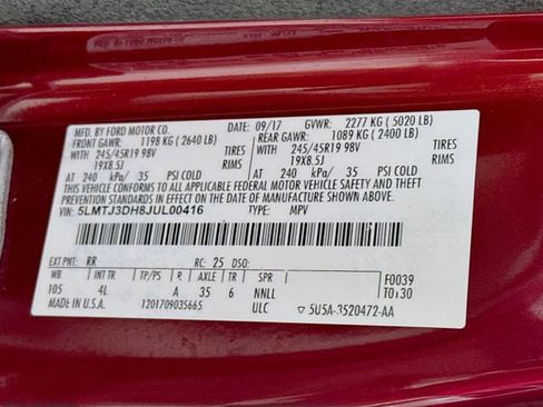 Used 2018 Lincoln MKC Reserve image 37