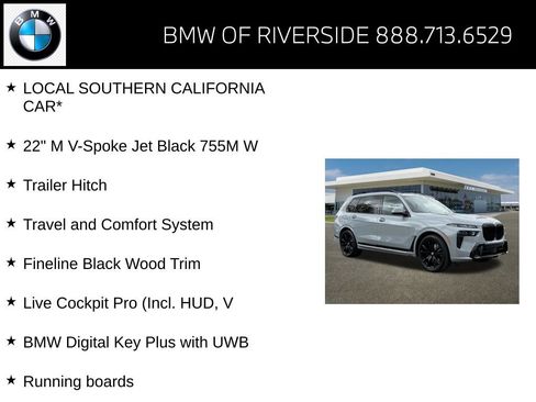Certified 2025 BMW X7 xDrive40i w/ M Sport Package AWD/4WD image 15