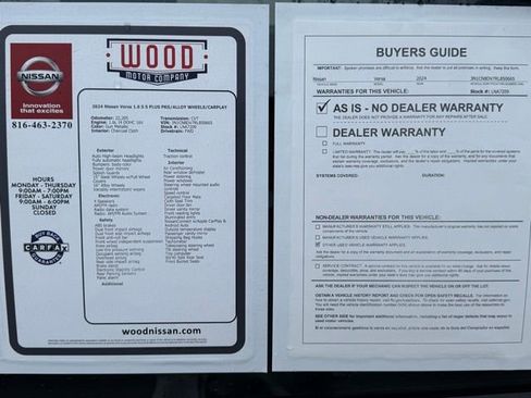 Used 2024 Nissan Versa S w/ S Plus Package image 11