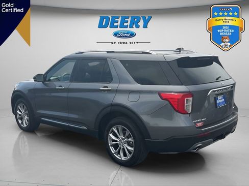 Certified 2023 Ford Explorer Limited w/ Limited Technology Package AWD/4WD image 7