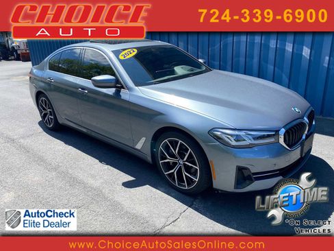 Used 2022 BMW 530i xDrive w/ Premium Package AWD/4WD image 1
