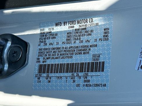 New 2026 Lincoln Nautilus Premier w/ Equipment Group 102A image 27