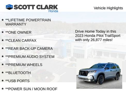 Used 2023 Honda Pilot TrailSport image 11