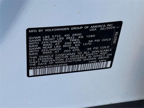 Used 2024 Volkswagen Atlas SE image 26