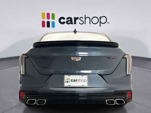 Used 2025 Cadillac CT4 V w/ LPO, ONYX Package AWD/4WD image 4
