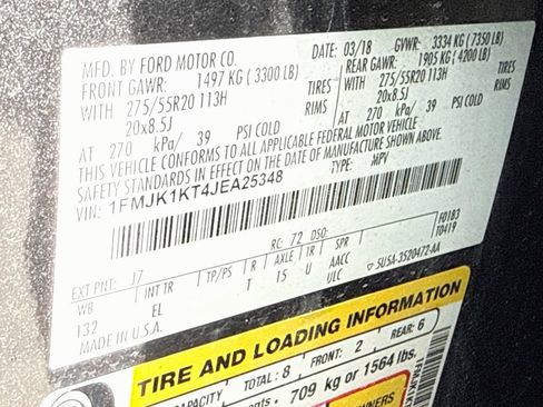 Used 2018 Ford Expedition Max Limited RWD image 37