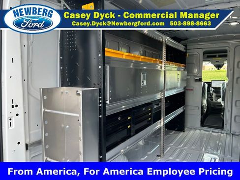 New 2026 Ford Transit 250 148 Medium Roof w/ Electrician Trade Package RWD image 10