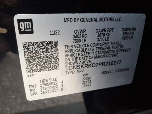 Certified 2023 Chevrolet Tahoe RST w/ Luxury Package AWD/4WD image 34