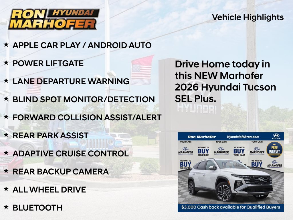 New 2026 Hyundai Tucson SEL Plus AWD/4WD image 16