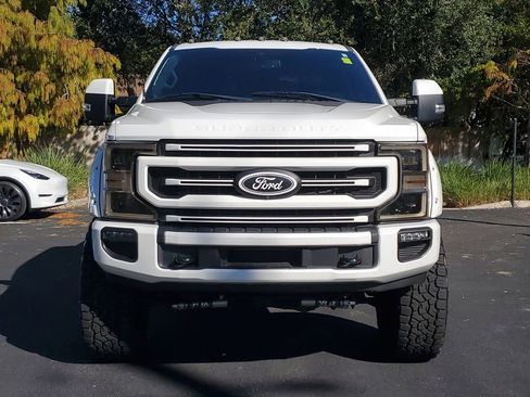 Used 2021 Ford F350 Platinum w/ Snow Plow Prep Package image 8