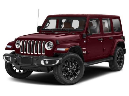 Used 2021 Jeep Wrangler Unlimited Sahara w/ Cold Weather Group image 1