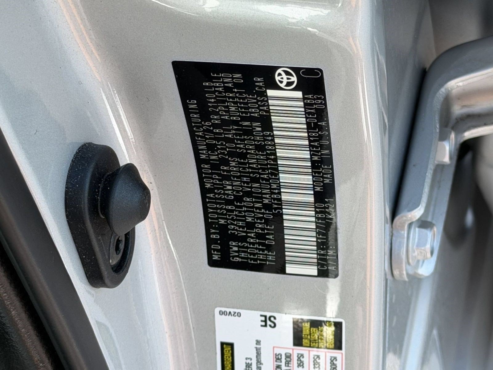 Used 2026 Toyota Corolla LE FWD image 25