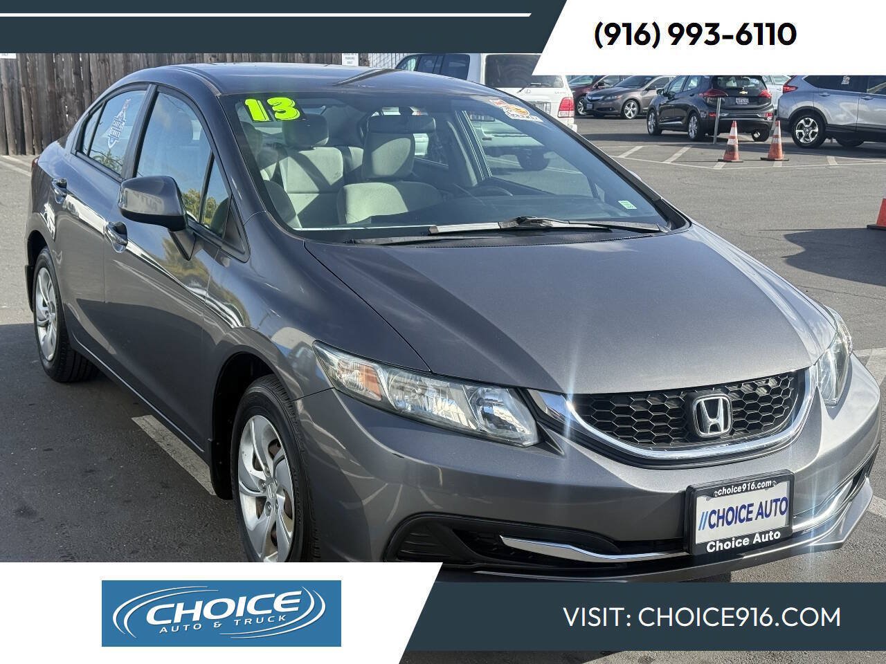 Used 2013 Honda Civic LX image 1