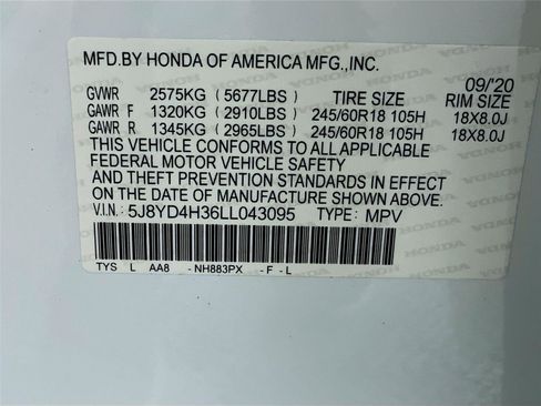 Used 2020 Acura MDX SH-AWD image 36