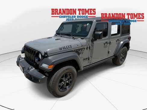 Used 2021 Jeep Wrangler Unlimited Sport AWD/4WD image 1