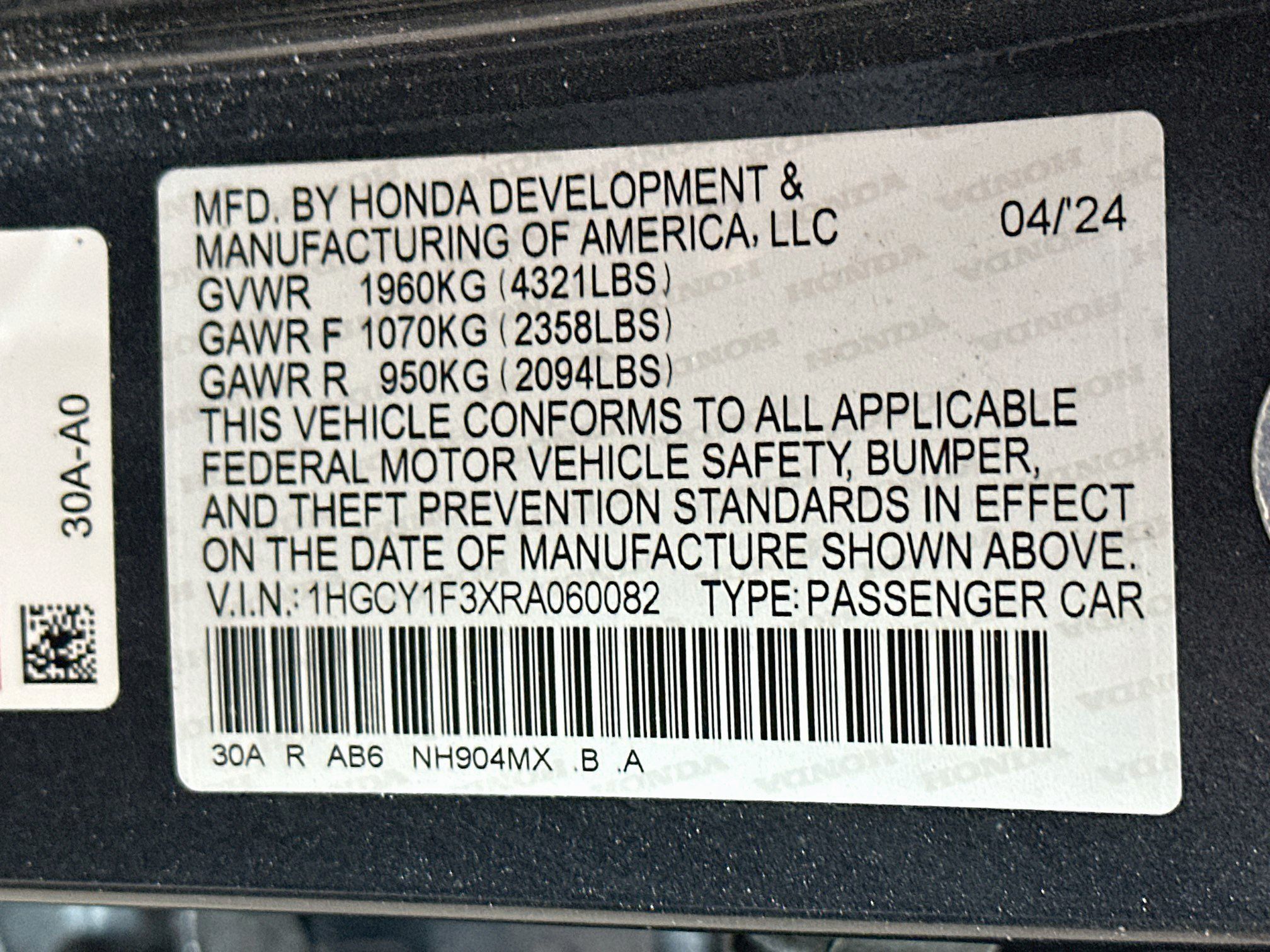 Used 2024 Honda Accord EX image 30