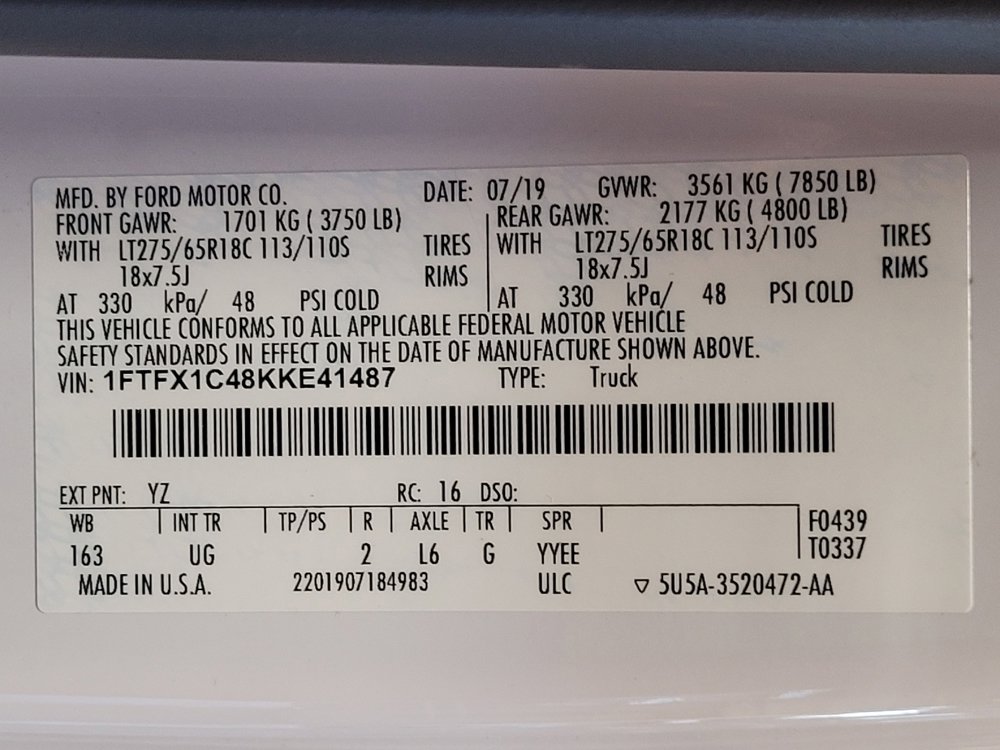 Used 2019 Ford F150 XLT w/ Equipment Group 301A Mid RWD image 33
