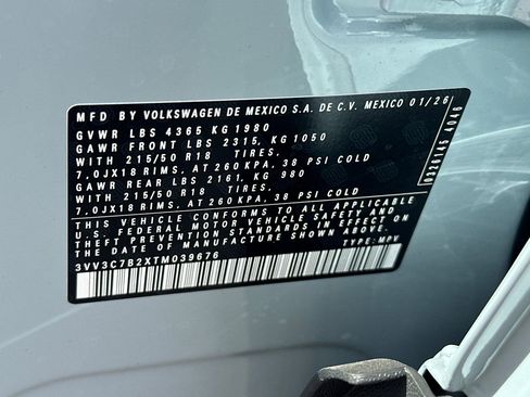 New 2026 Volkswagen Taos SE image 23