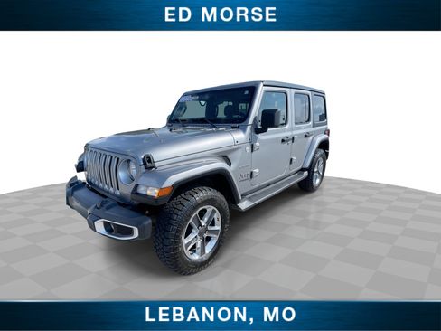 Used 2021 Jeep Wrangler Unlimited Sahara AWD/4WD image 4
