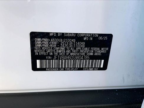 Used 2025 Subaru WRX Premium w/ Popular Package #1A image 33