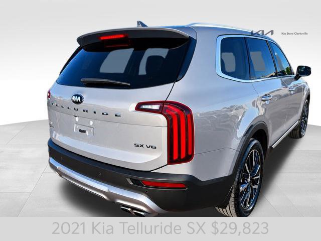 Certified 2021 Kia Telluride SX w/ SX Prestige Package AWD/4WD image 8