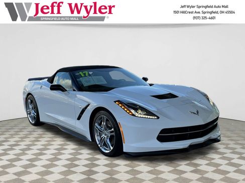 Used 2017 Chevrolet Corvette Stingray Convertible w/ 2LT Preferred Equipment Group image 1