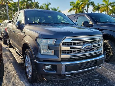 Used 2016 Ford F150 Platinum w/ Equipment Group 701A Luxury AWD/4WD image 2
