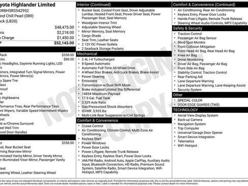 Used 2024 Toyota Highlander Limited image 2