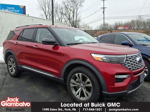 Used 2020 Ford Explorer Platinum w/ Premium Technology Package image 1