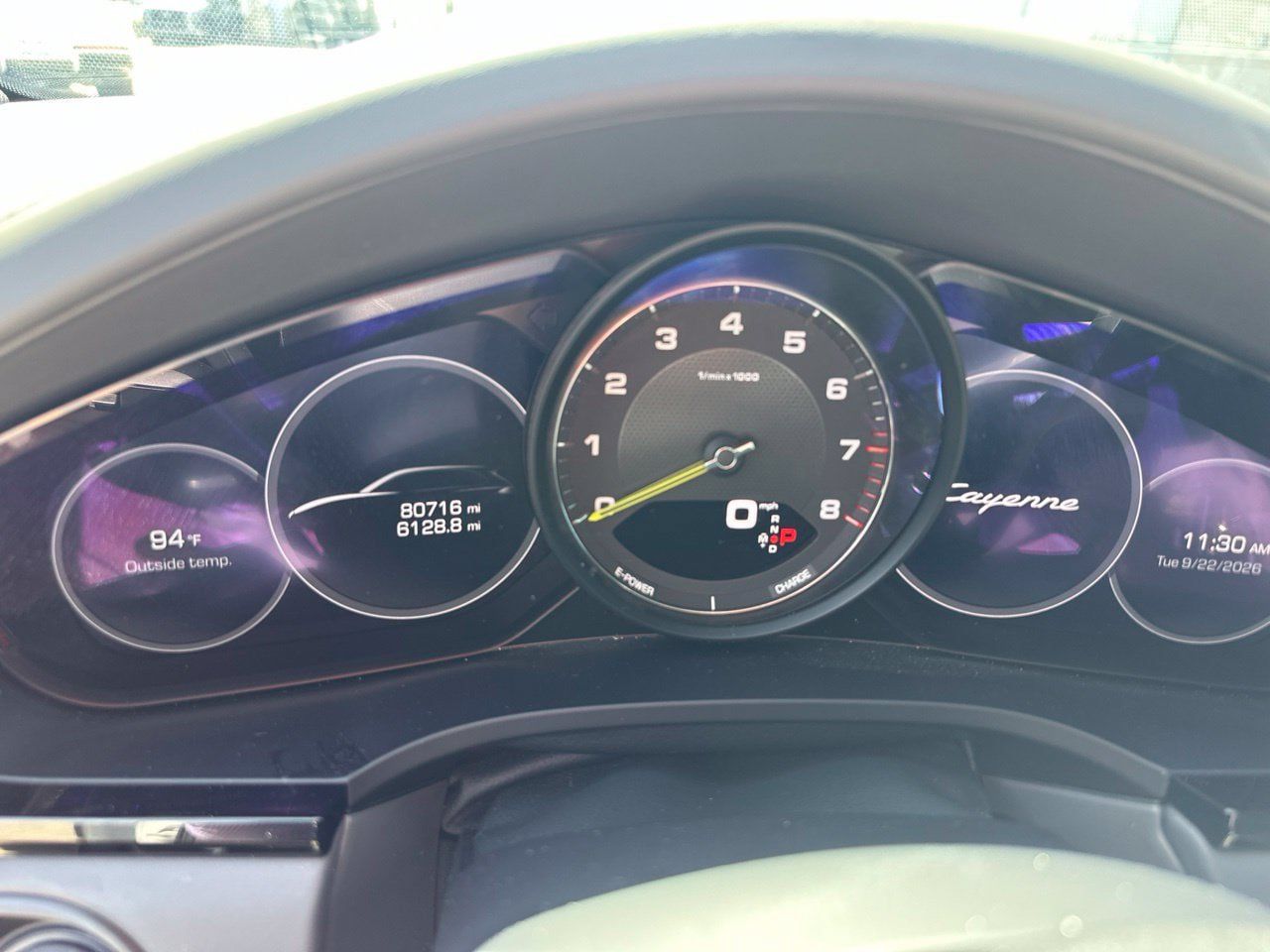 Used 2019 Porsche Cayenne E-Hybrid AWD/4WD image 1