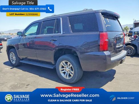 Used 2015 Chevrolet Tahoe LT w/ Luxury Package AWD/4WD image 3