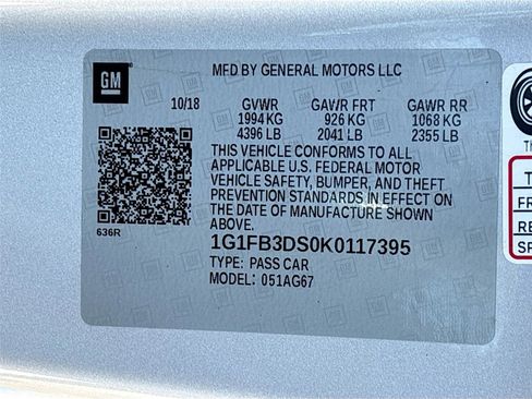 Used 2019 Chevrolet Camaro LT image 32