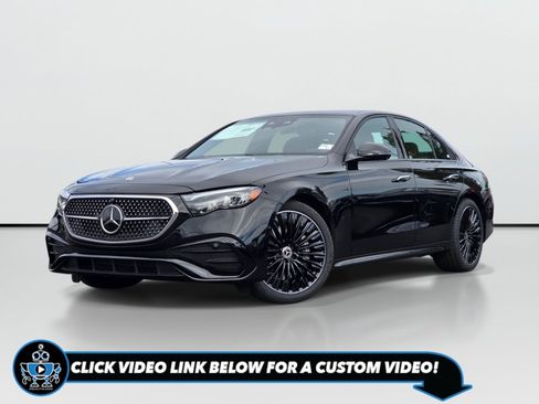 New 2026 Mercedes-Benz E 450 4MATIC Sedan image 1