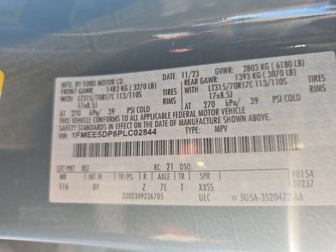 Used 2023 Ford Bronco Badlands w/ Sasquatch Package AWD/4WD image 36