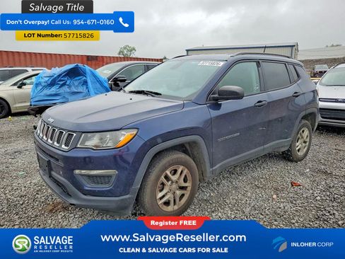 Used 2018 Jeep Compass Sport AWD/4WD image 1