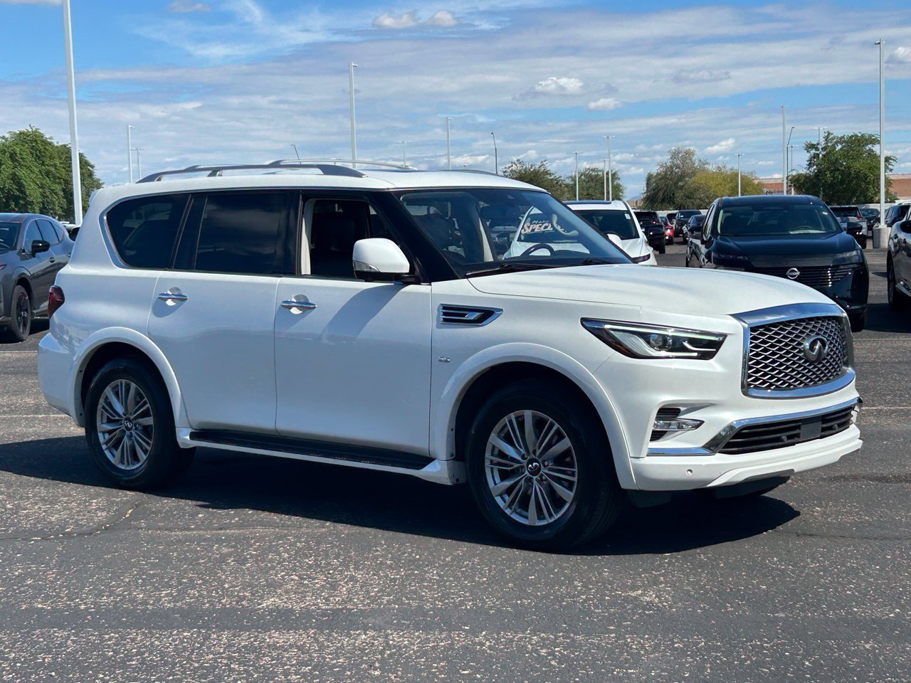 Used 2019 INFINITI QX80 Luxe w/ Cargo Package RWD image 7