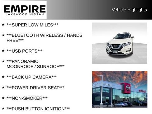 Used 2018 Nissan Rogue SL w/ Premium Package AWD/4WD image 2