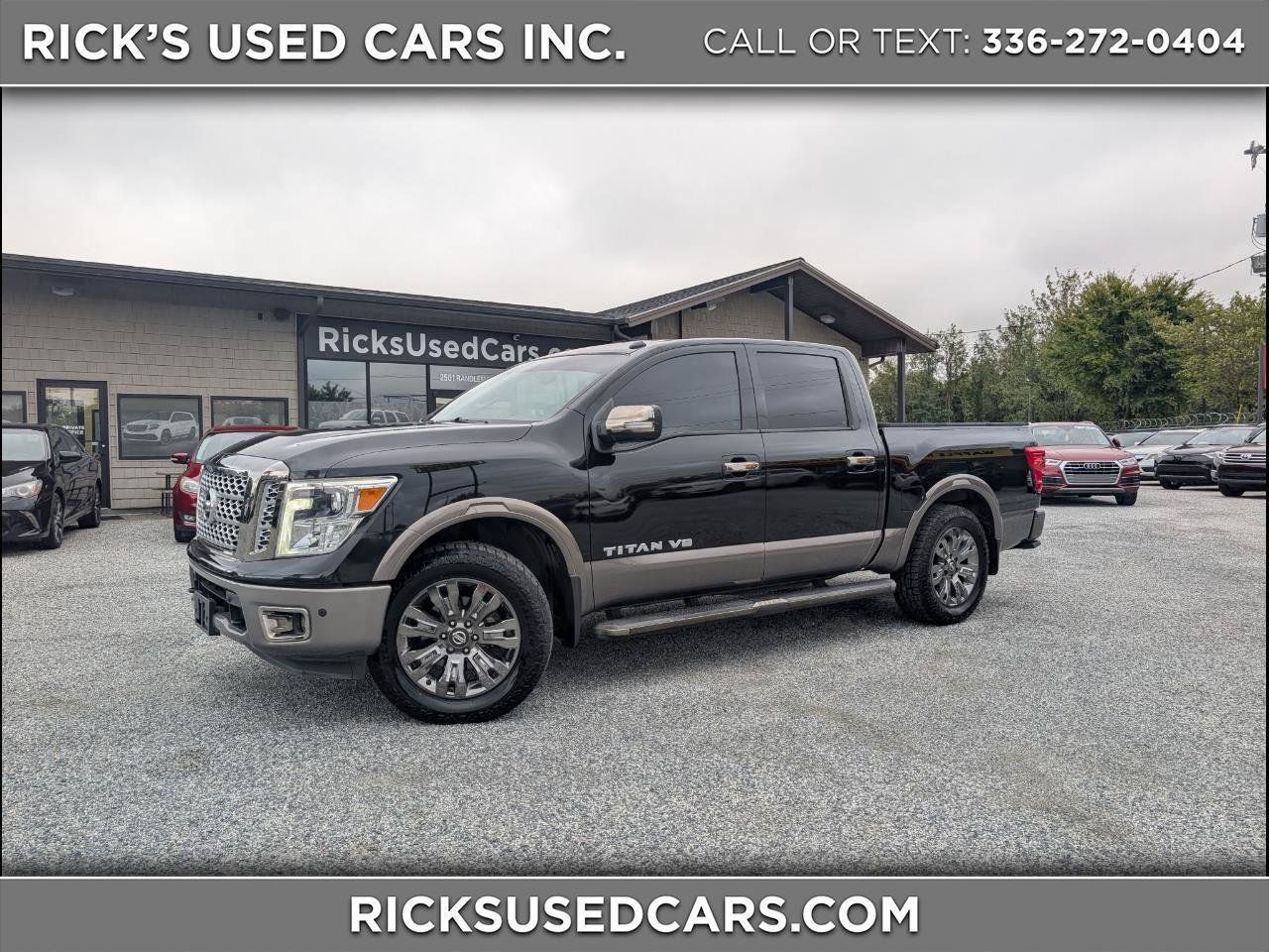 Used 2018 Nissan Titan Platinum Reserve w/ Platinum Utility Package RWD image 1