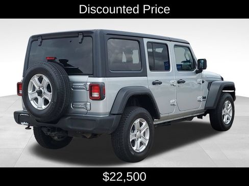 Used 2022 Jeep Wrangler Unlimited Sport AWD/4WD image 3