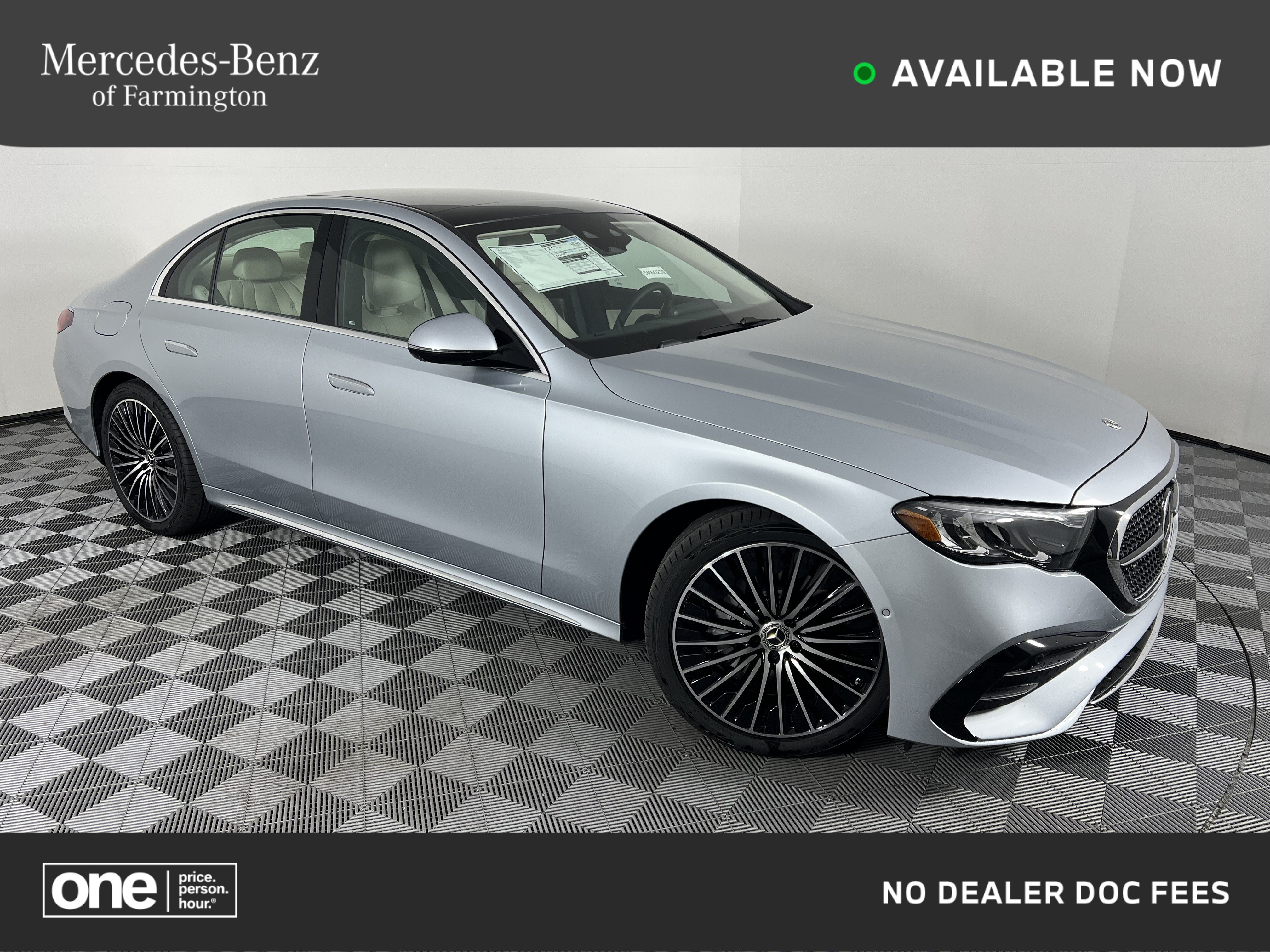 New 2026 Mercedes-Benz E 350 4MATIC Sedan image 1