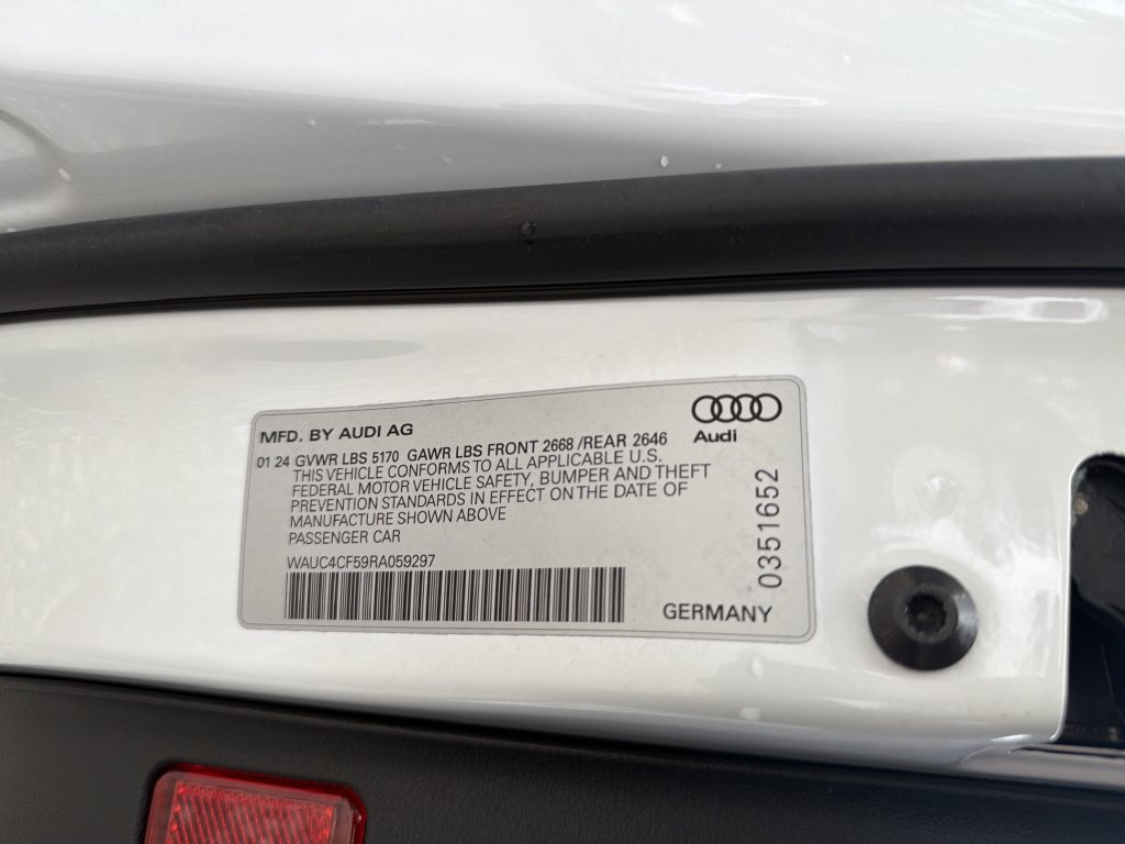 Used 2024 Audi S5 Premium Plus w/ Premium Plus Package AWD/4WD image 8