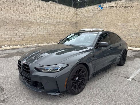 Used 2022 BMW M3 w/ M Carbon Exterior Package RWD image 1